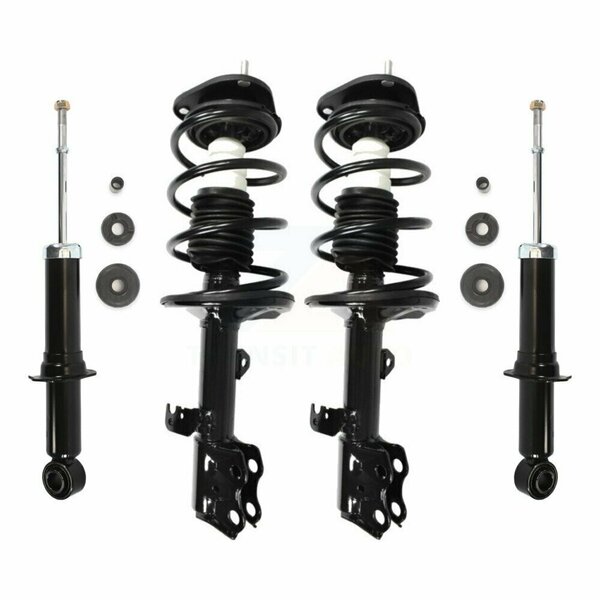 Transit Auto Front Rear Complete Shocks Strut Coil Spring Kit For Toyota Corolla Matrix Pontiac Vibe K78M-100338